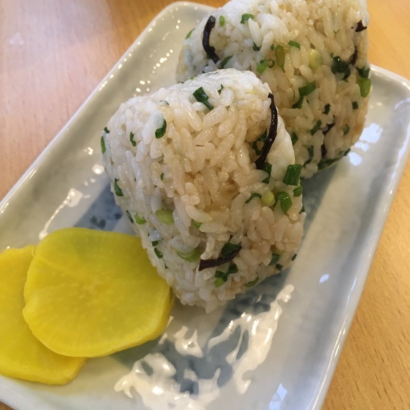 たぬきのおむすび(素うどん華ちゃん)