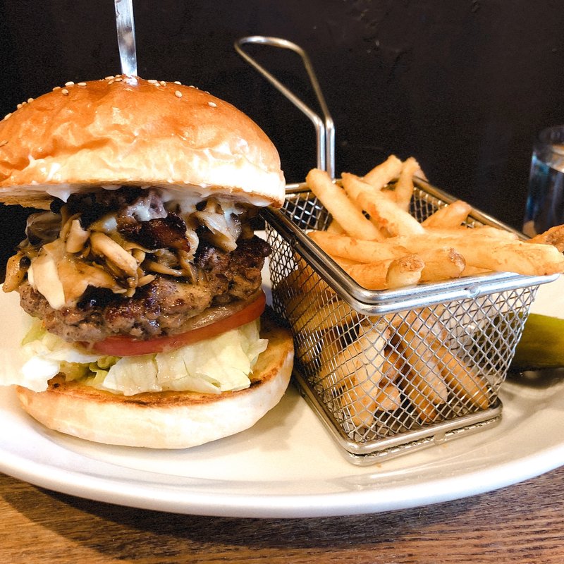 モッツァレラマッシュルームバーガー(BOSSA BURGER)