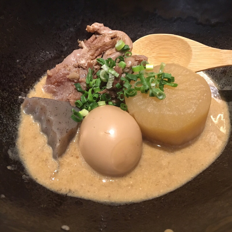 鳩太郎おでんポルチーニ茸ソース(筥崎鳩太郎商店)