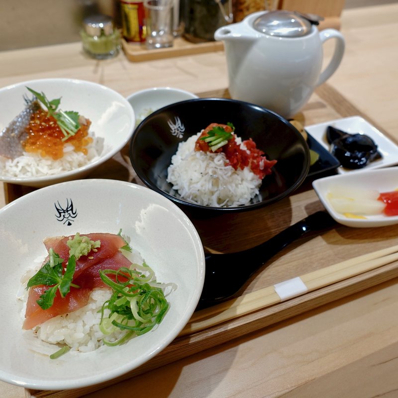 豪華三膳セット(SHIBARAKU　ホワイティうめだ店)