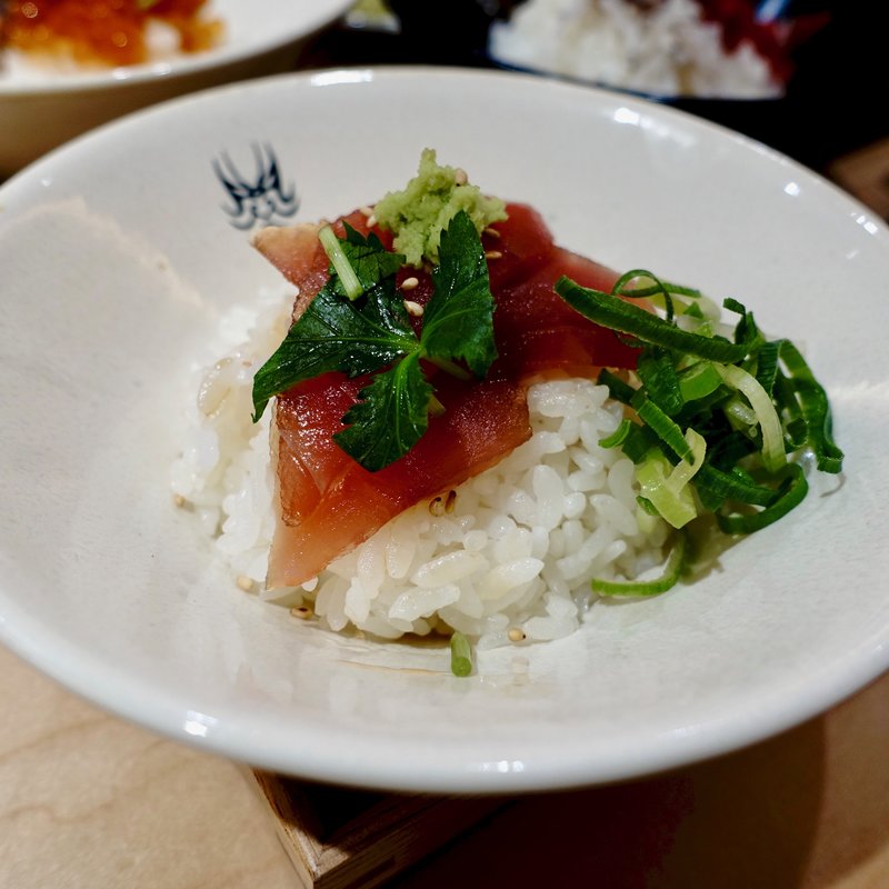 まぐろ茶づけ（セット）(SHIBARAKU　ホワイティうめだ店)