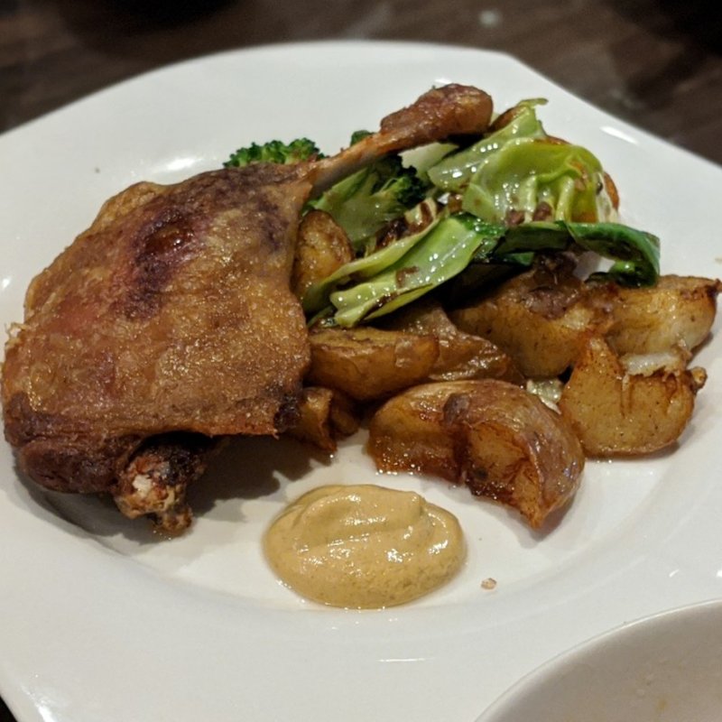 鴨肉のコンフィー(和楽)