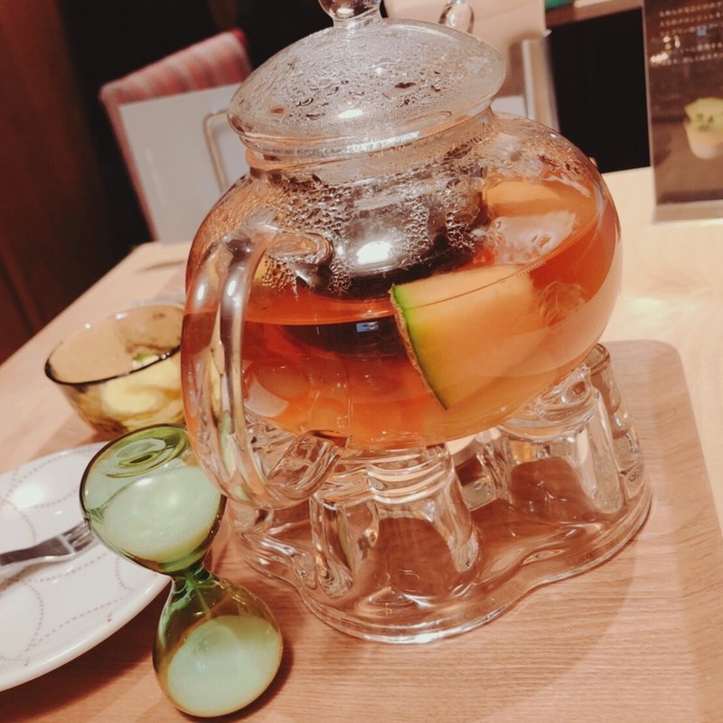 メロンのフルーツティーポッド(果房　メロンとロマン)