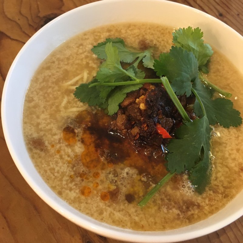 擔擔麵（濃厚ごまだれ担々麺）セット(台湾食堂 kitchen kiki)