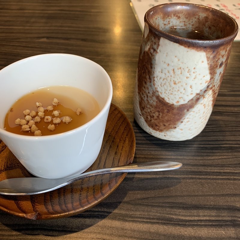 蕎麦屋のプリン(亀戸 十割そば にし田)