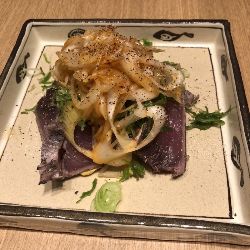 カツオのたたき(お好みたまちゃん 渋谷スクランブルスクエア店)