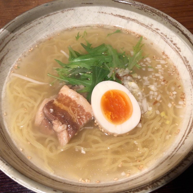 塩ラーメン(創作中華料理 縁 （えにし）)