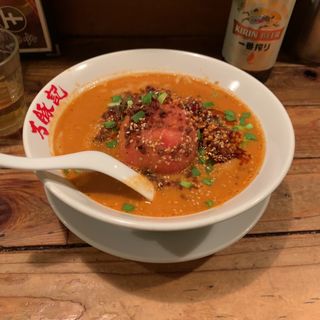 トマト坦々麺(万豚記 三軒茶屋店)