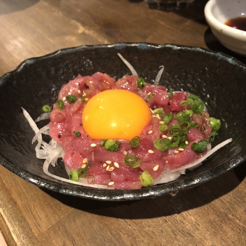 塩ユッケ(梅田 肉寿司)