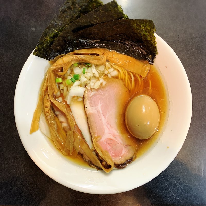 特製醤油そば(麺処 晴)