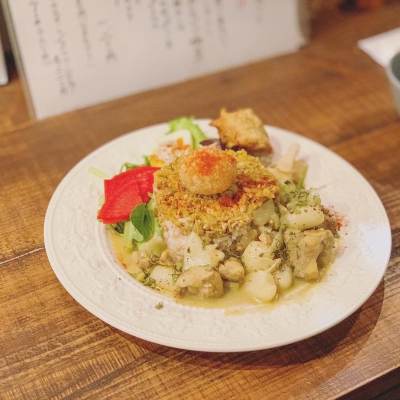 今週のSpice Dish & Rice Plate(食堂miacuci)