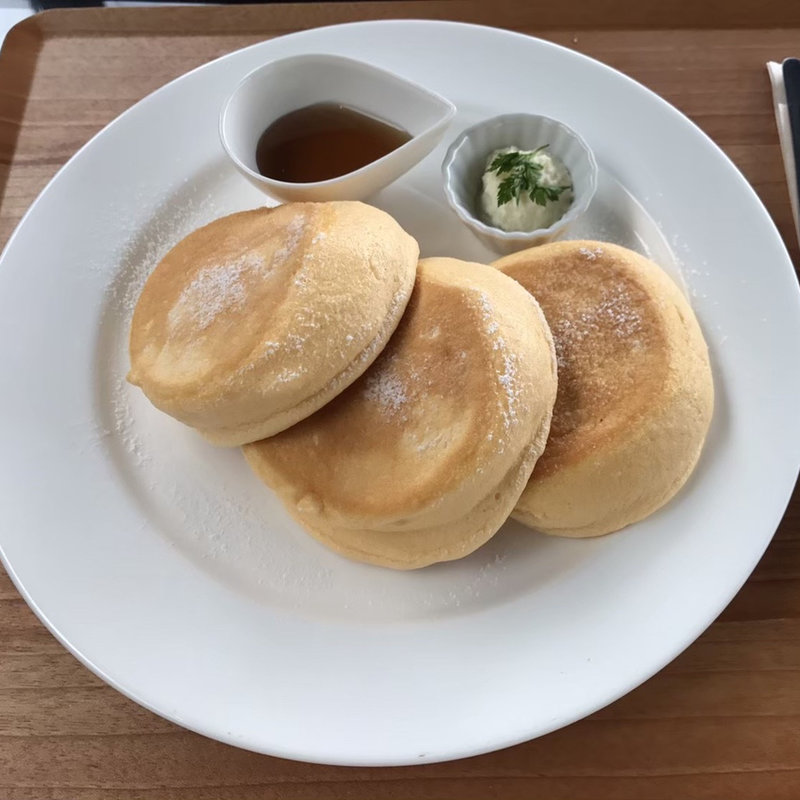 夢みるパンケーキ プレーン(ニノーバルウォッシュカフェ 吹田紫金山店 （ninOval wash cafe）)