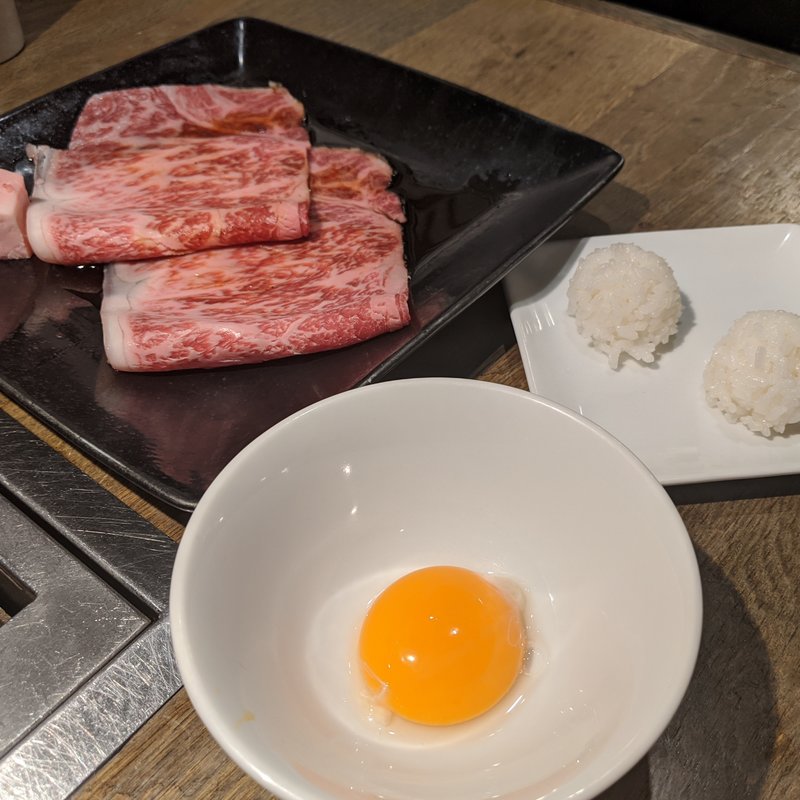 トロ肉3秒炙り(ushihachi 武蔵小杉店)