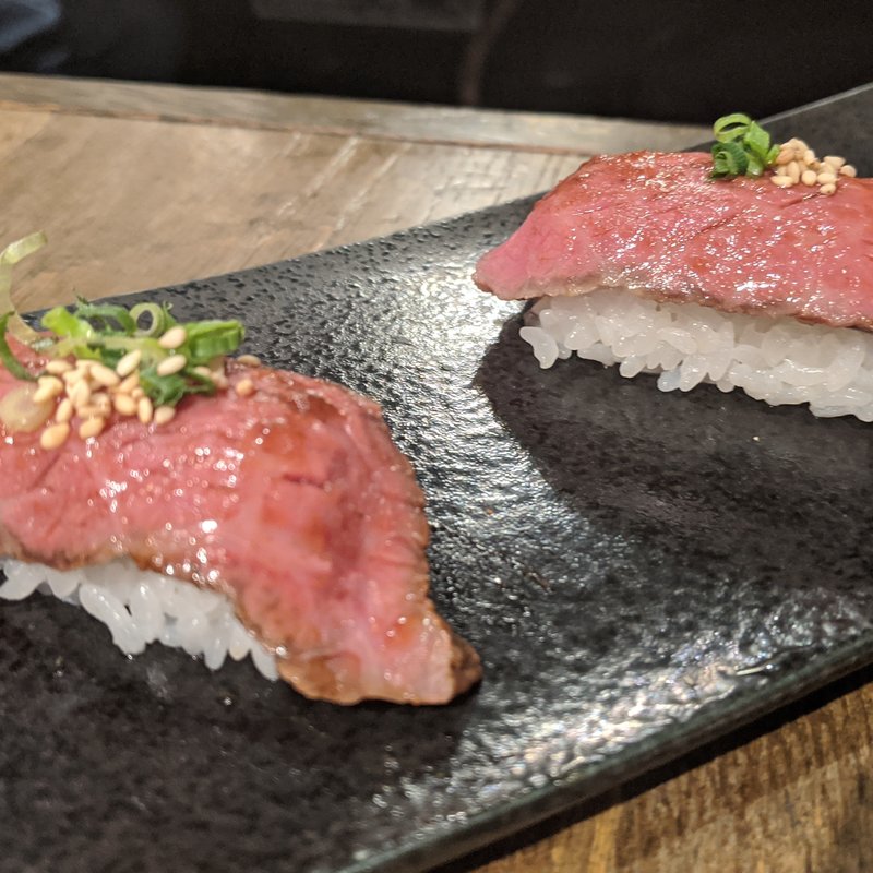 特製和牛の握り(ushihachi 武蔵小杉店)