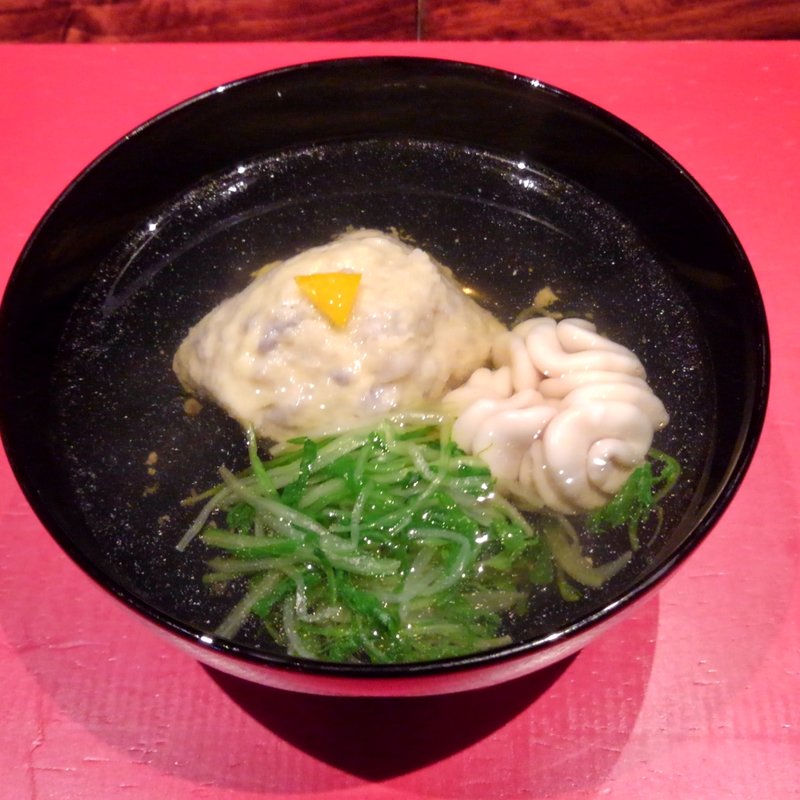 焼きキノコのしんじょう(賛否両論)