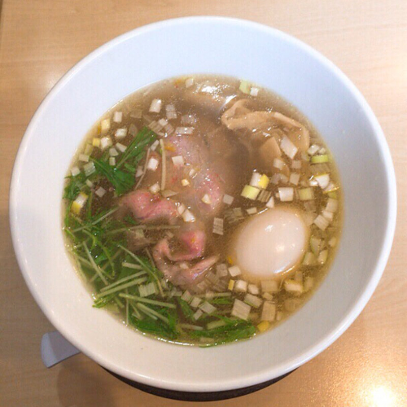 鶏と鯛の塩そば(清麺屋)