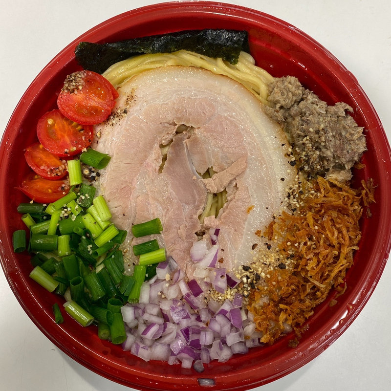 塩〜にぼリアン(麺屋 頭上注意 ふすかけ1.8号 )