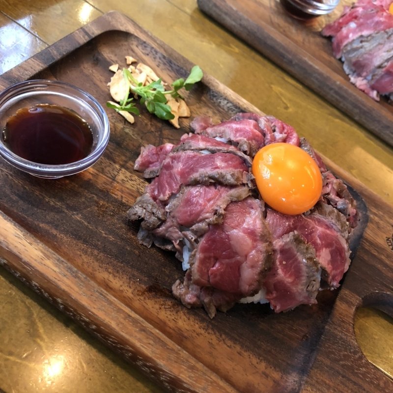 ステーキ丼(トーティラ　フラット（TORTILLA　FLAT）)