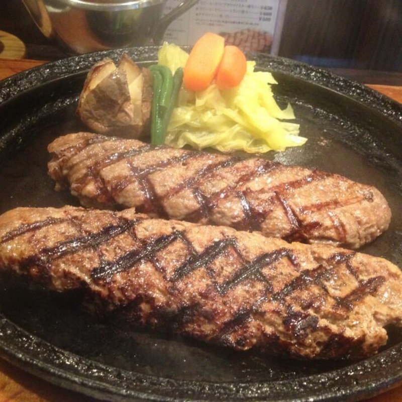 炭火焼ハンバーグ(キング)(グリルＫ)