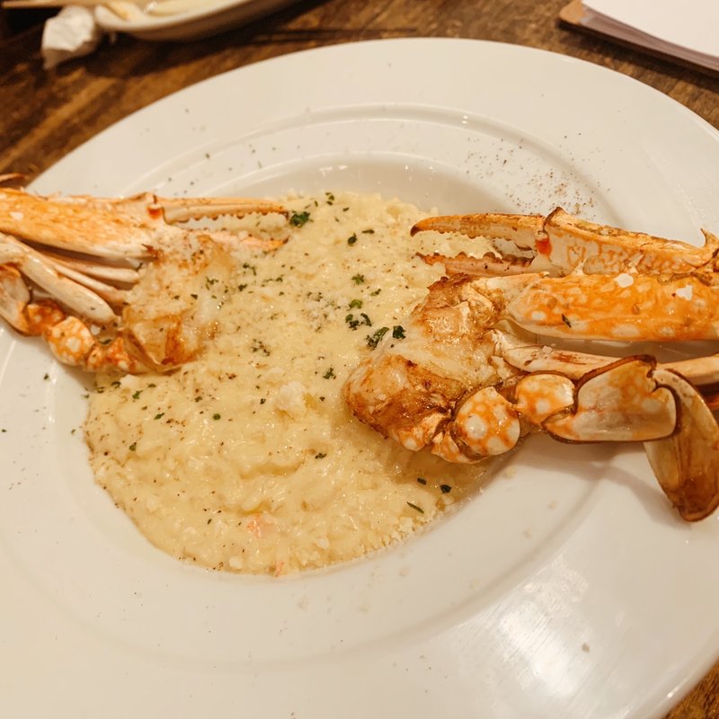 蟹のクリームリゾット(セカイヤ （SEKAIYA）)