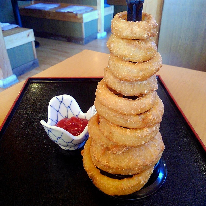 オニオンリングタワー(ファミリーレストラン道 )