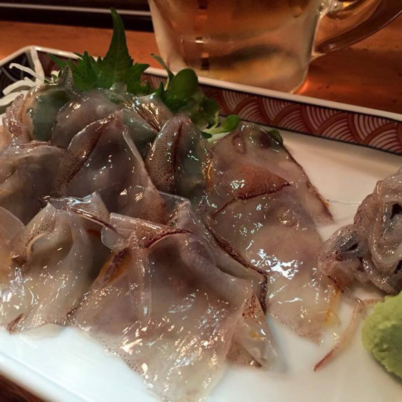 ホタルイカのお刺身(飲喰屋 こけこっこう )