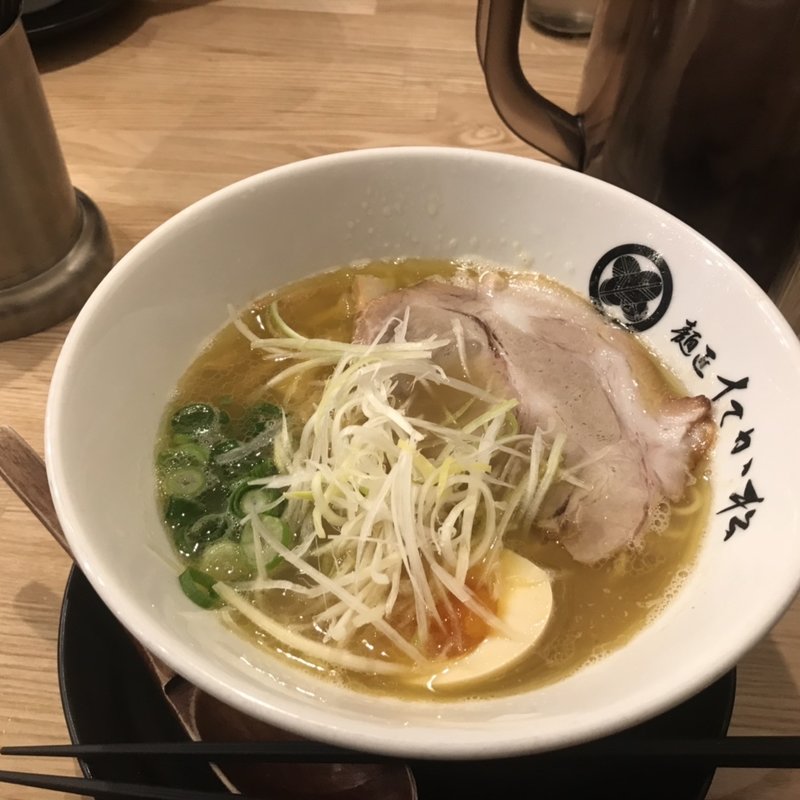 煮干し香るらぁ麺(麺匠 たか松 四条店)