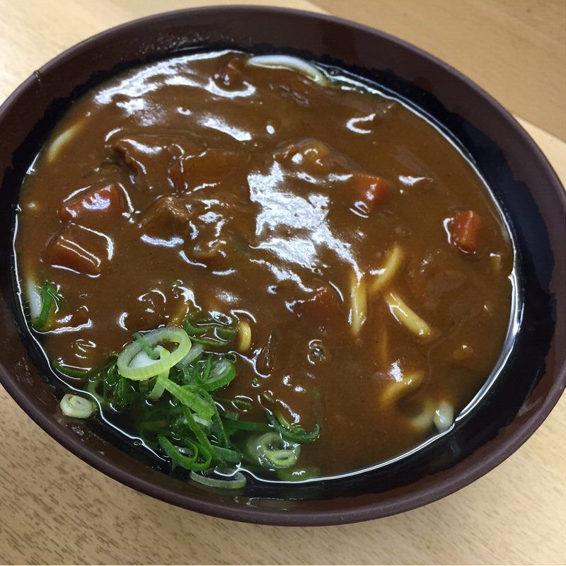 カレーうどん(天六うどん)
