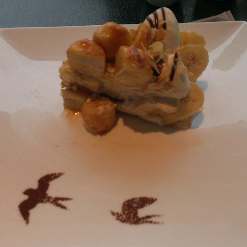 カラメルバナーヌ(カフェコムサ 新宿コムサストア店)