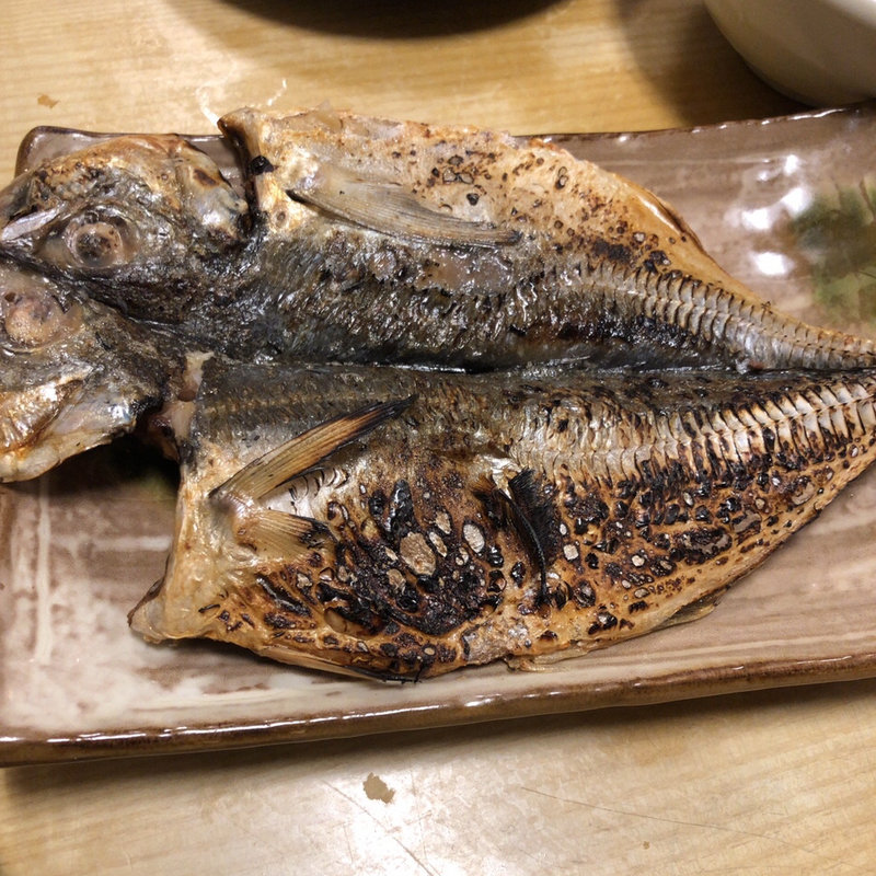 アジの干物(食事処 熱海 祇園 （ギオン）)