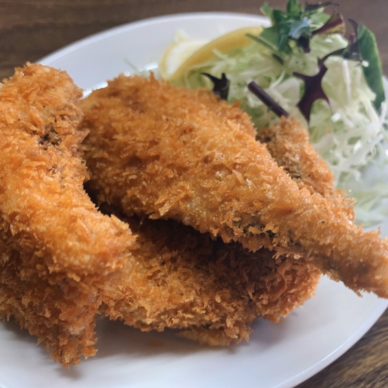 アジ半フライ(さすけ食堂 )