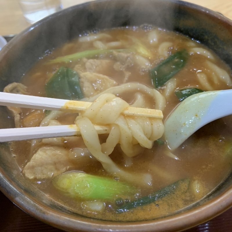 カレーうどん(名古屋うどん 早稲田本店 （なごやうどん）)