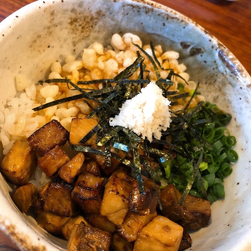 山わさびとチャーシュー丼(札幌ラーメン 武蔵 本店)
