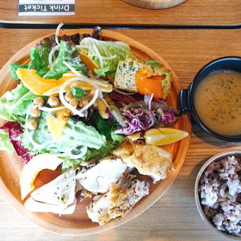 ミートプレート(FARMERS GARDEN cafe オムレット)