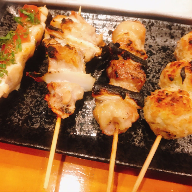 串焼き 盛合せ(鳥のぶ)