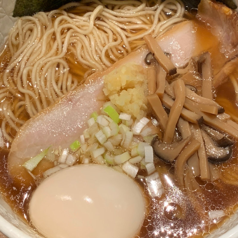 味玉生姜醤油ラーメン(麺屋薫堂)