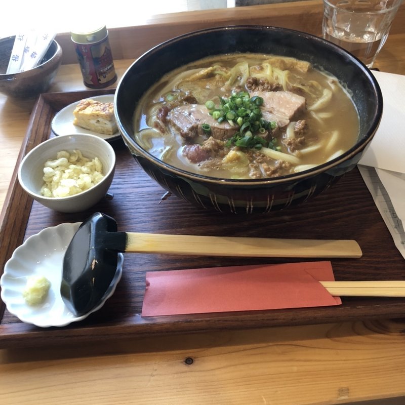 カレーうどん(手打ちうどん さかもと)