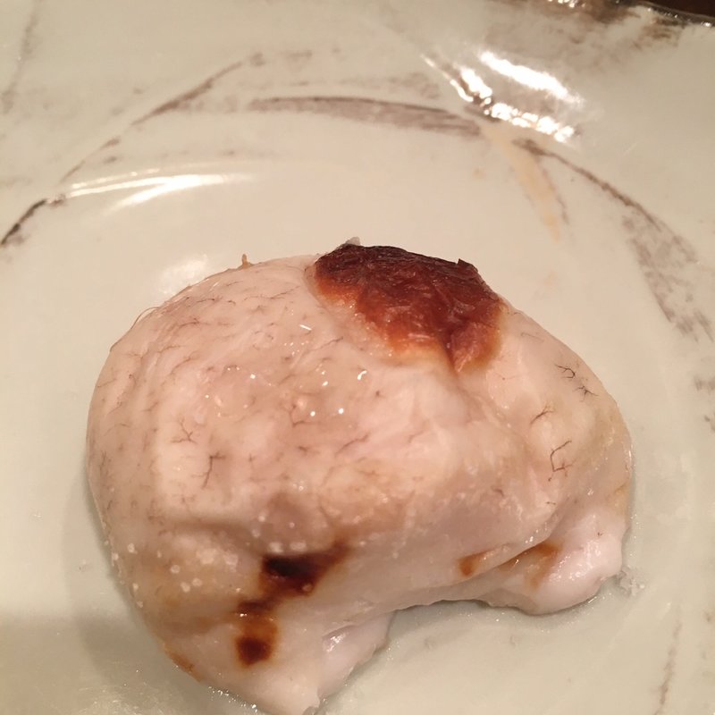 ふぐの白子焼き(成城きた山 本店)