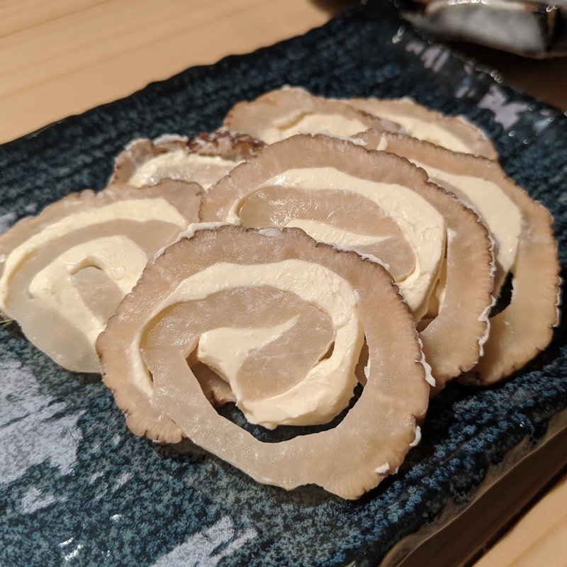 いぶりがっこクリームチーズ(うおや　坐唯杏)