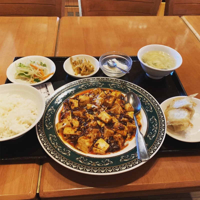 麻婆豆腐定食(一味玲玲 品川店)