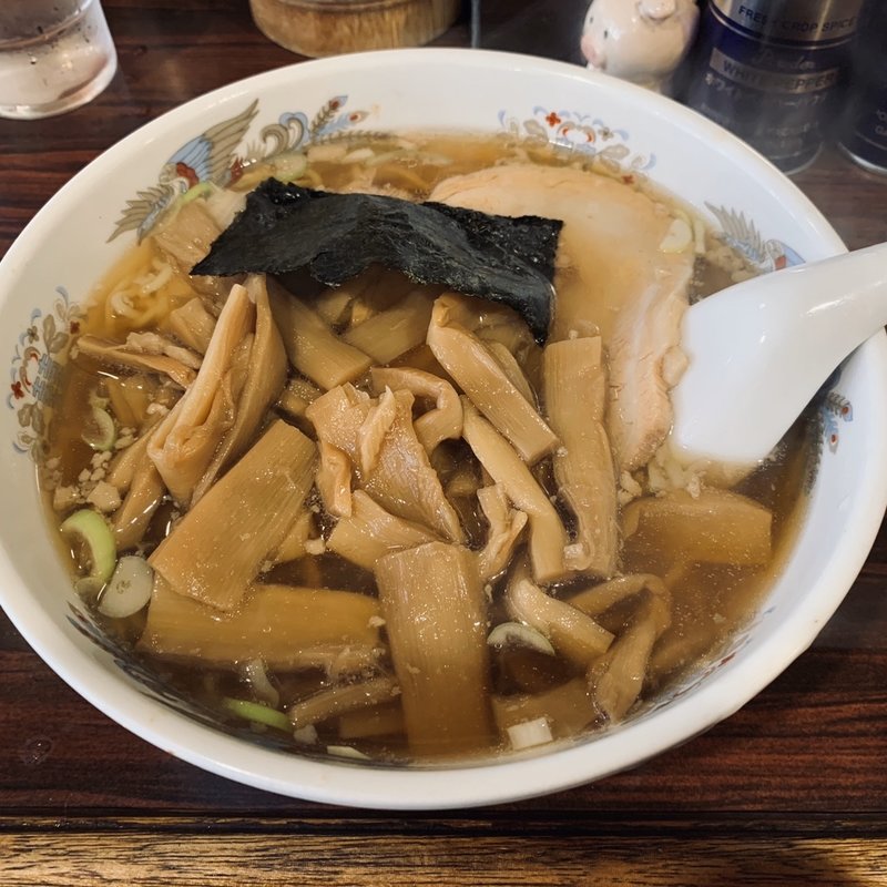 メンマラーメン(豚珍軒)