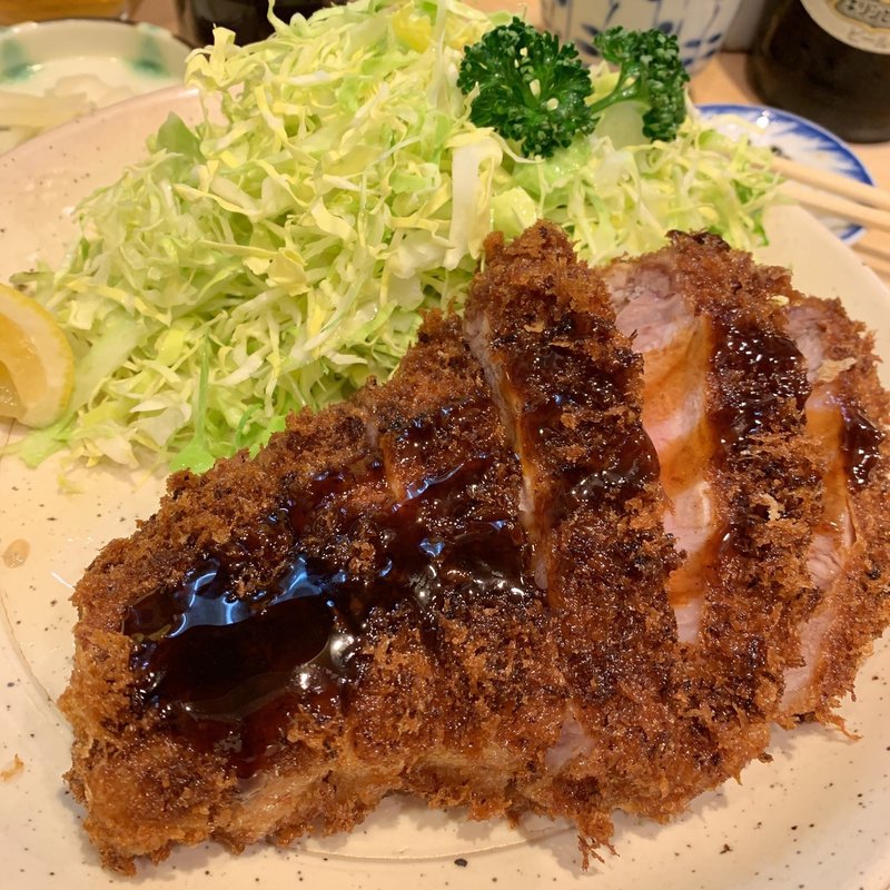 ロースカツ(とんかつ 丸一)