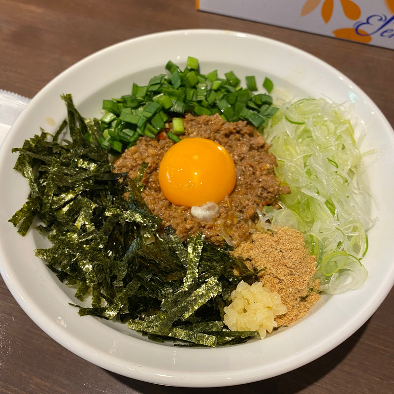 台湾まぜそば(らーめん・まぜそば 麺屋 ゆいまる)