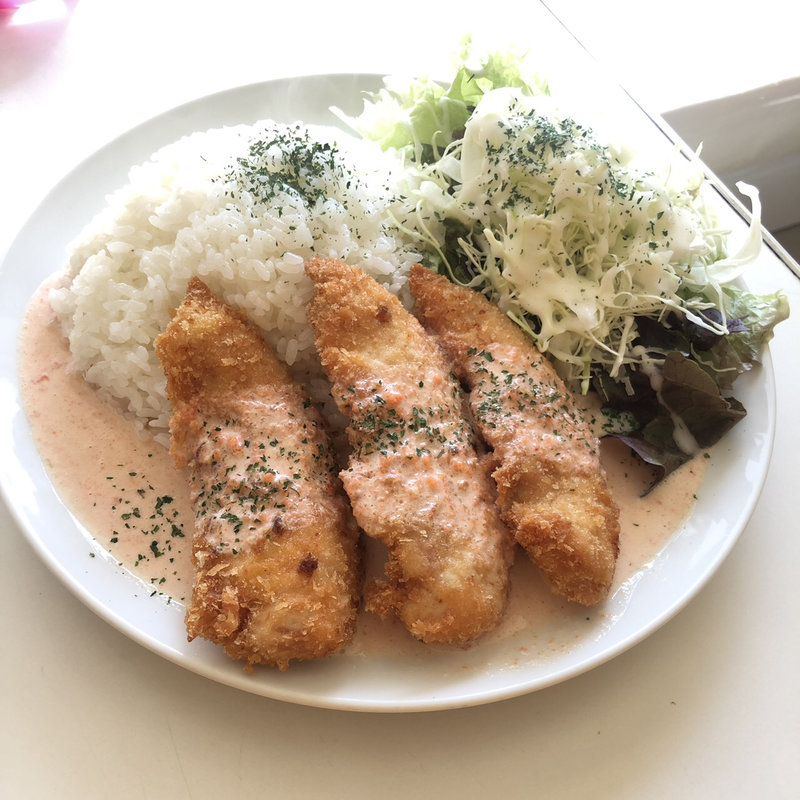 鶏のささみフライプレート(SÖAP)