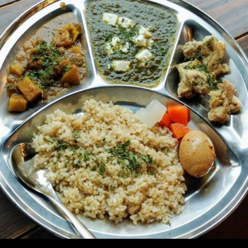 カレープレート（仮）(カリー ガガ （Curry GAGA）)