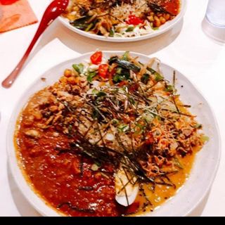 2種あいがけ(アジアンキッチン オオツカレー )