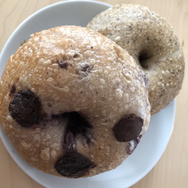 ブルーベリーチョコベーグル(バニトイベーグル 国分寺店)