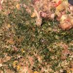 牡蠣、ネギ、牛すじ(もんじゃ 蔵)