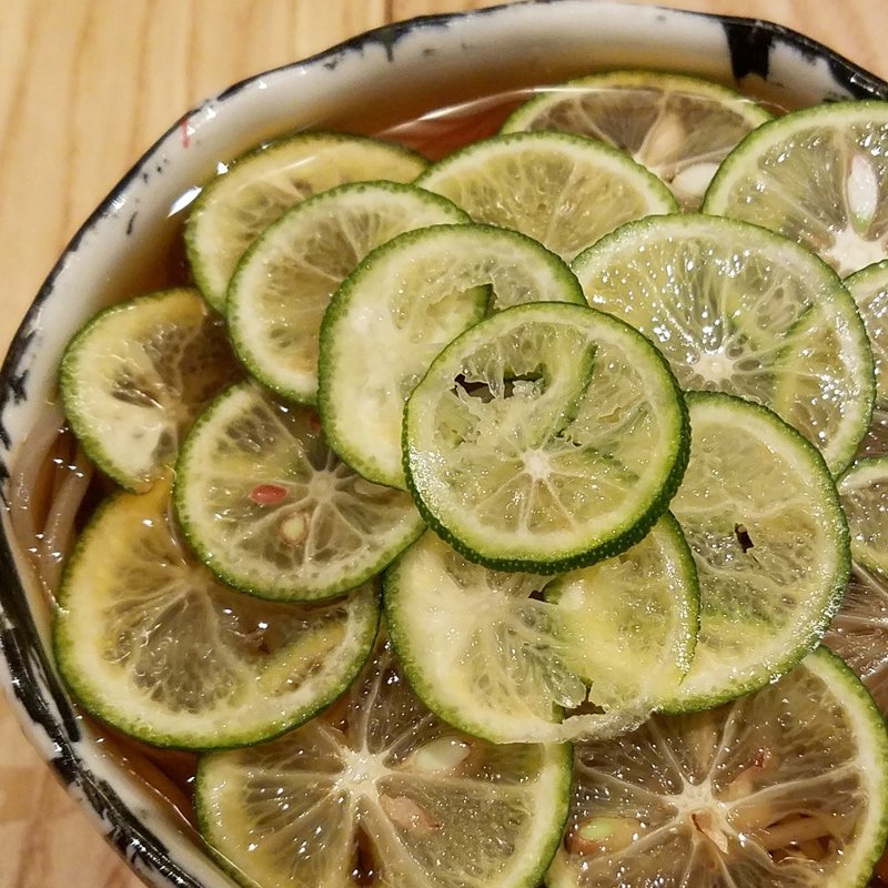 酢橘蕎麦(酒 秀治郎)