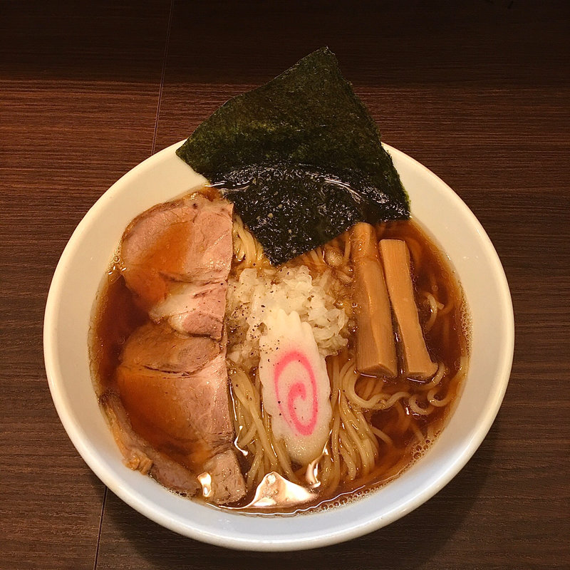 嘉六しょうがつけ麺 (ラーメンversion)(つけ麺丸和 春田本店)